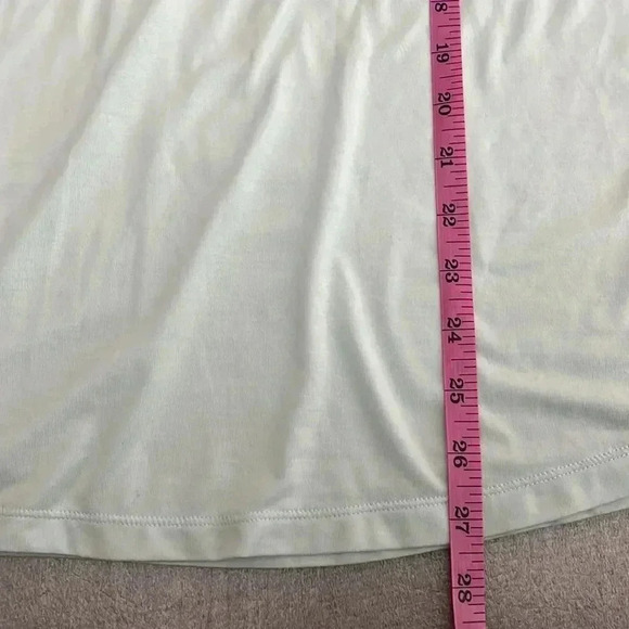 [L]Athleta Blue PERIWINKLE  HEATHER SCOOP RELEASE BREEZ TEE - Picture 5 of 5